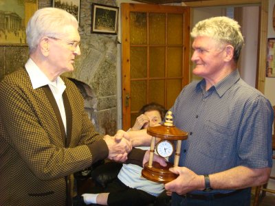 Bertie gets CLOCK