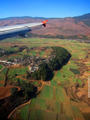 Aeroview of Lijiang