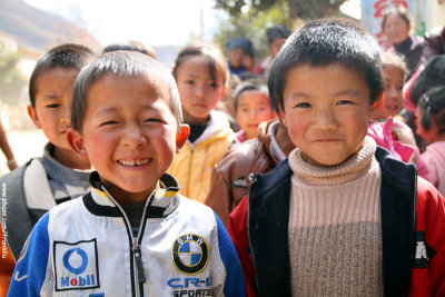 Local children