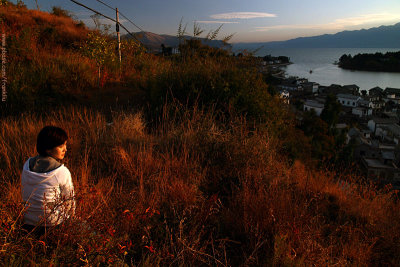 Sunset at Shuanglang