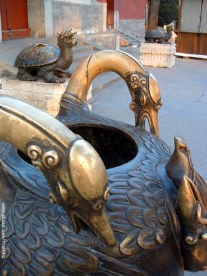 Beijing-details of a big vat