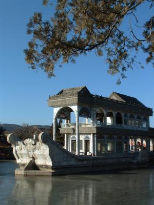 Beijing-stone boat