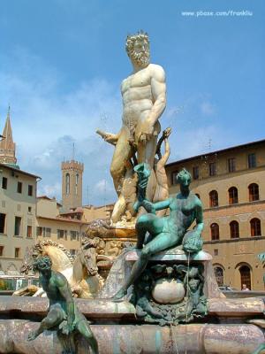 Florence-Ammannati's Fountain of Neptun