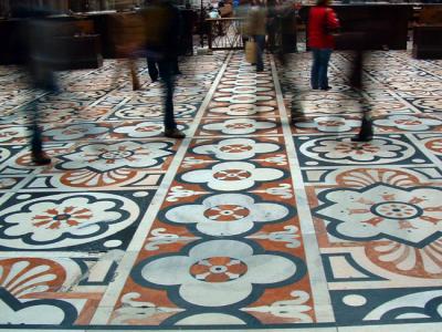 Milan-Mosaic Floor in Duomo