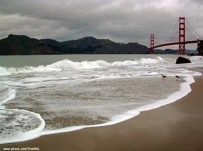 Storm Approaching Golden Gate