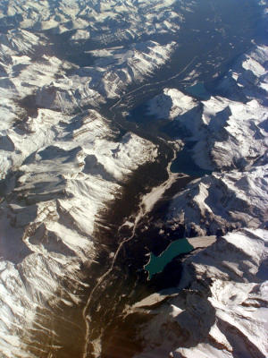 Aero View of the Rockies