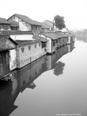 Wuzhen on the Water-bw