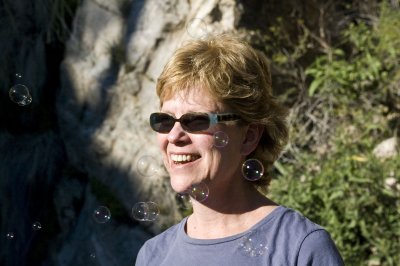 Mom + bubbles!