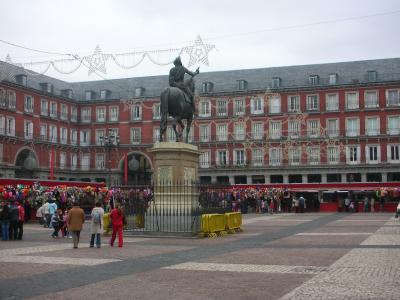 plaza mayor in madrid