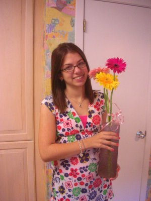 moi et mes fleurs