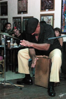 2008_07_19 Roots Jazz Cafe Cancun: Cuarteto Juan D'Anyelica