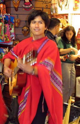 2008 Peru Musicians at Airport