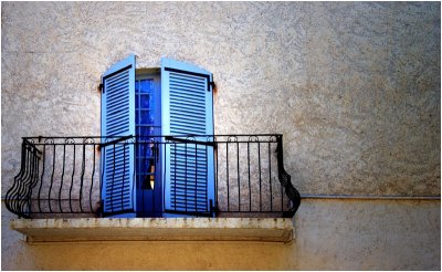 Blue Balcony