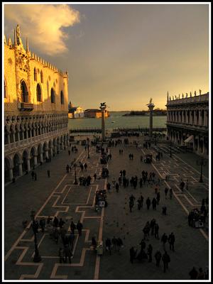 Golden Good-bye: Piazzetta San Marco