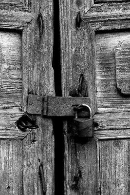 Lock and door
