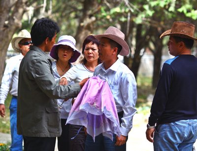 4. Assault on a Tibetan employee at the Summer Palace, Lhasa Tibet.