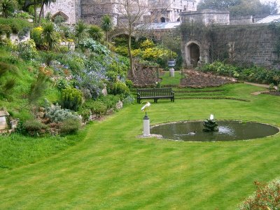 Windsor Castle Moat aka the governor's garden