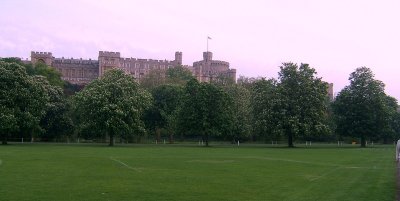 Windsor Castle from the playing fields