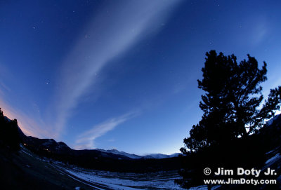 Clouds over Moraine Park, Rocky Mountain National Park