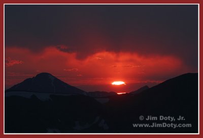 Sunset, Trail Ridge Road, Rocky Mountain National Park