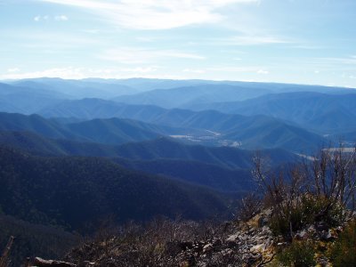 View north from the Pinnacles