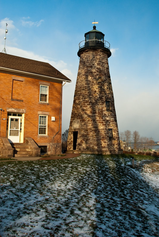 Charlotte Lighthouse-Wintry Day-1