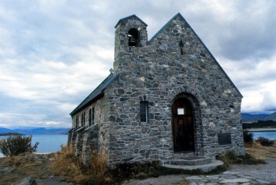 New Zealand early stone church