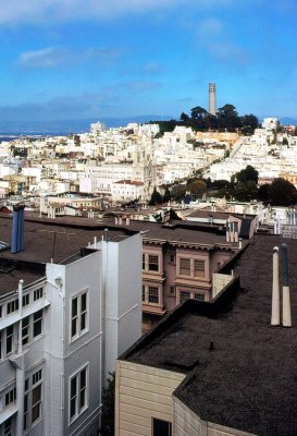 San Francisco, View Toward Coit Tower