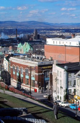 View above Old Quebec