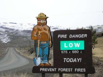 Fire danger low