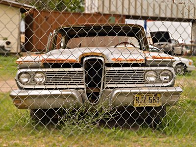 The Edsel. Produced in the 1958, 59, and 60 model years by Ford.