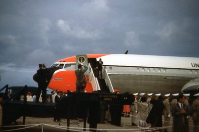 JFK Debarking Air Force One