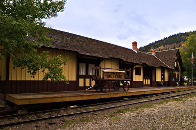 The Creede Station, now a museum