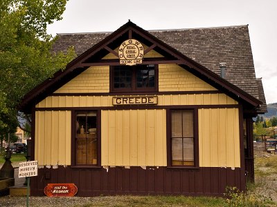 The Town of Creede, Co. A silver mining town.