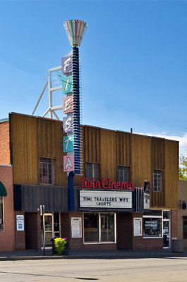 The theater facade