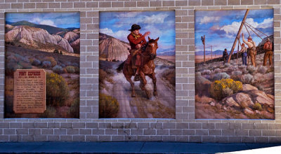 The Pony Express Wall