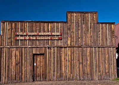 This building in Holbrook is a throwback to the old west.