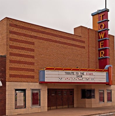 The Tower Theater is located in Post, TX