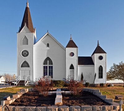 Church and cross