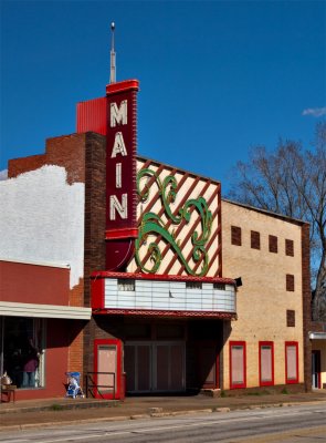 The Main Theater in Nacogdoches, TX