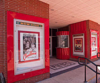 The theater bill of fare and box office