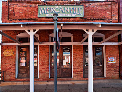 This fine old mercantile bldg was spotted in Nacogdoches, TX.