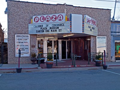 The Old Plaza Theater in Canton, TX.