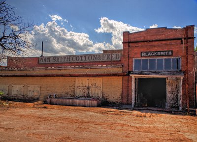 Note the Fort Smith Sign. 