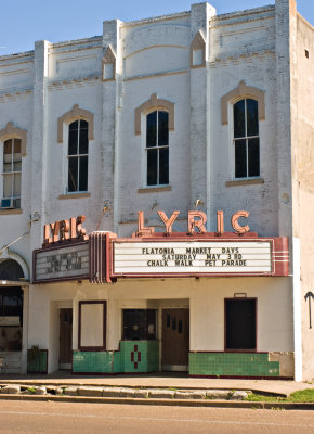 The Lyric Theater, Flatonia, TX