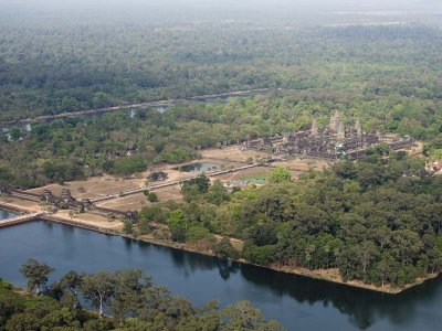 Angkor Wat - Aerial