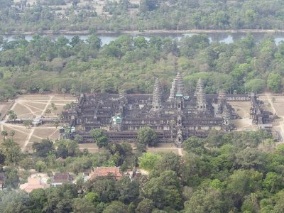 Angkor Wat - Aerial