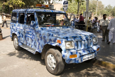 Mumbai Police Combat Vehicle