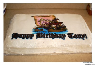 Tony's Birthday Cake