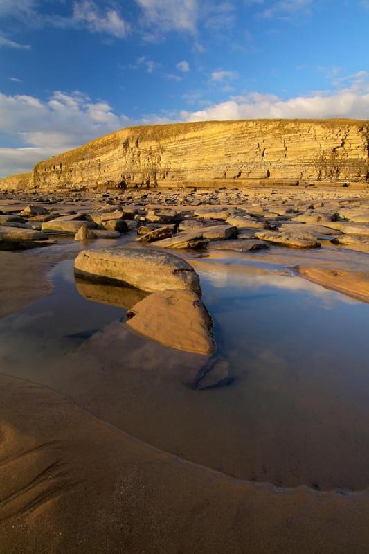 One of the many rock pools in the Bay.